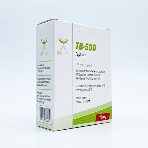 TB-500 XT Labs 10mg x 2ml Reparación Avanzada y Regeneración Celular