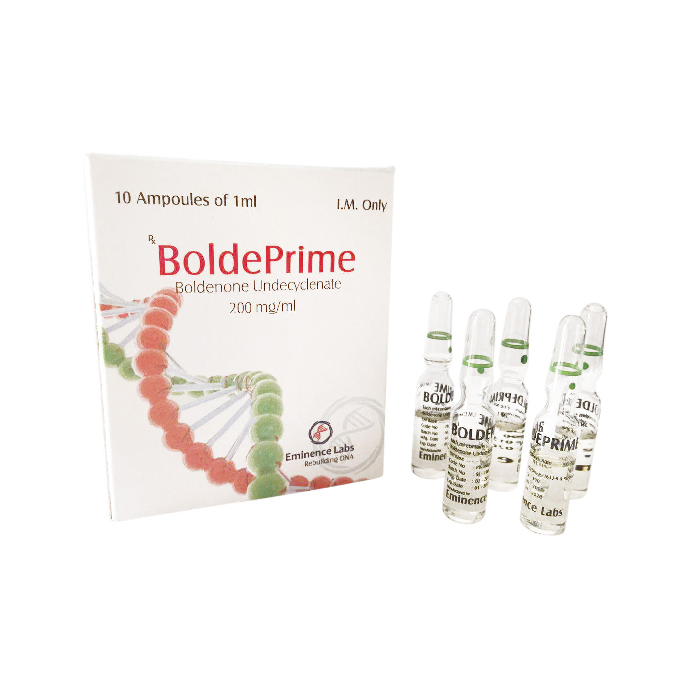 BoldePrime Undecilenato de Boldenona 200mg 10ml Eminence labs