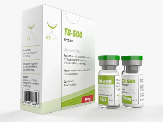 TB-500 XT Labs 10mg x 2ml Reparación Avanzada y Regeneración Celular