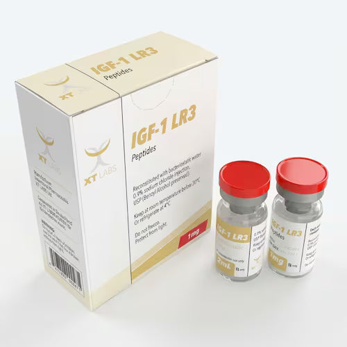 IGF-1 LR3 XT Labs 1mg x 2ml Crecimiento Muscular y Reparación