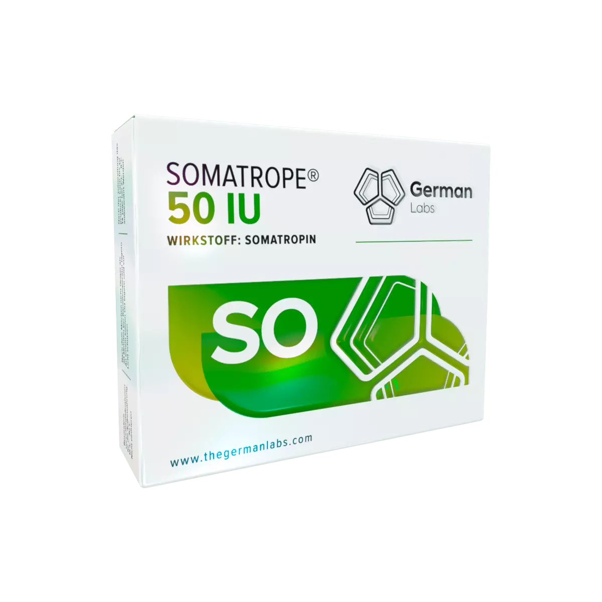 Somatrope | HGH | Hormona de Crecimiento | 50ui | German Labs