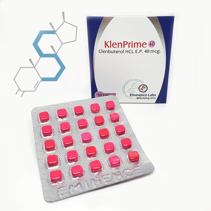 Clembuterol 40mcg x 100 tabletas