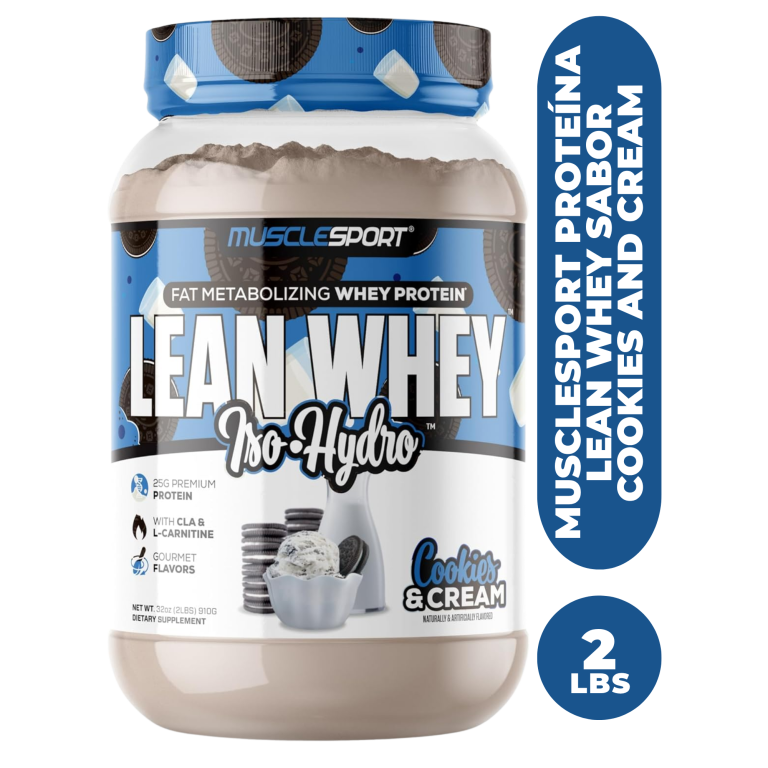 002- MUSCLESPORT PROTEÍNA LEAN WHEY 2 LBS