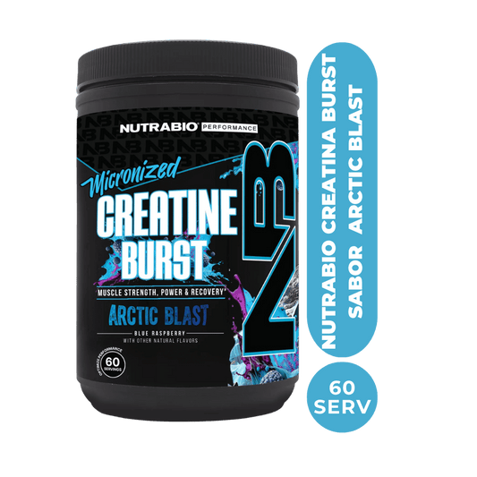 001-NUTRABIO CREATINA BURST 60 servidas