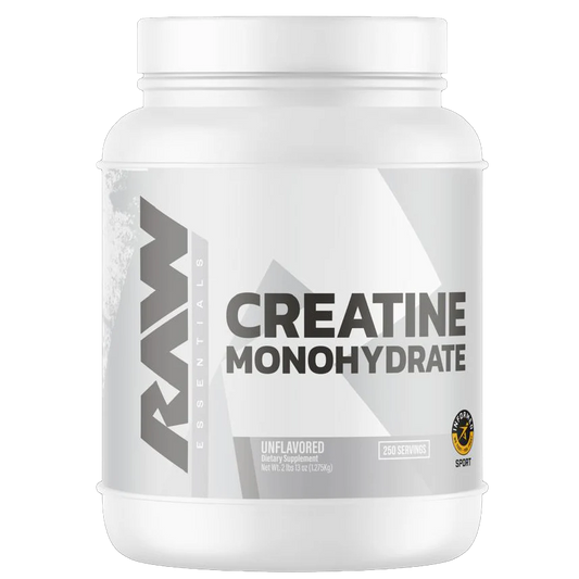 001-RAW CREATINA MONOHIDRATADA EN POLVO 250 serv