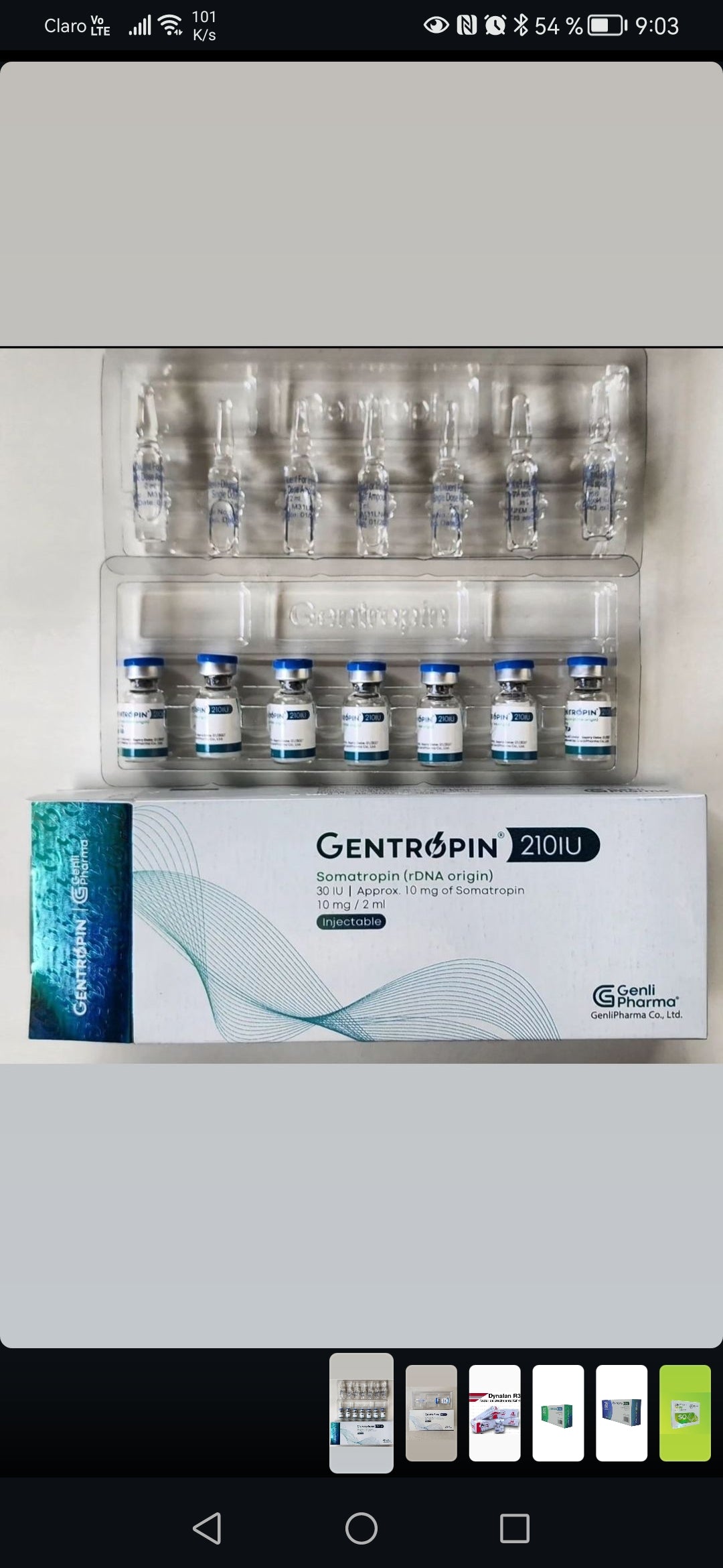HGH Gentropin 210ui