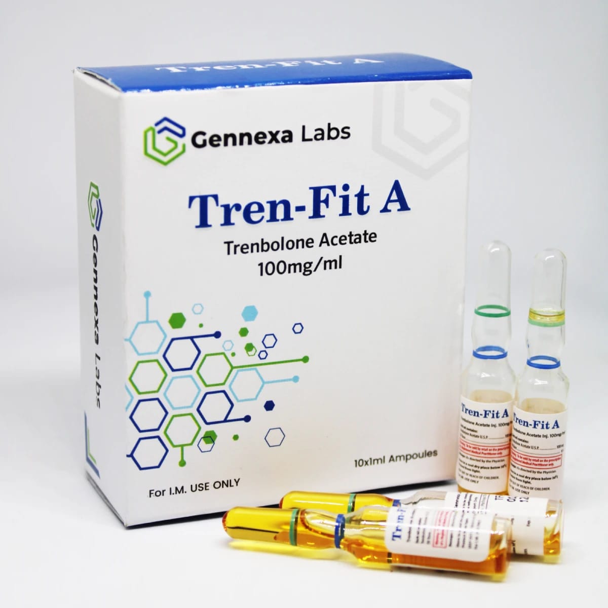 Tren-Fit (Tren Acetato) 100mg/10 ampollas