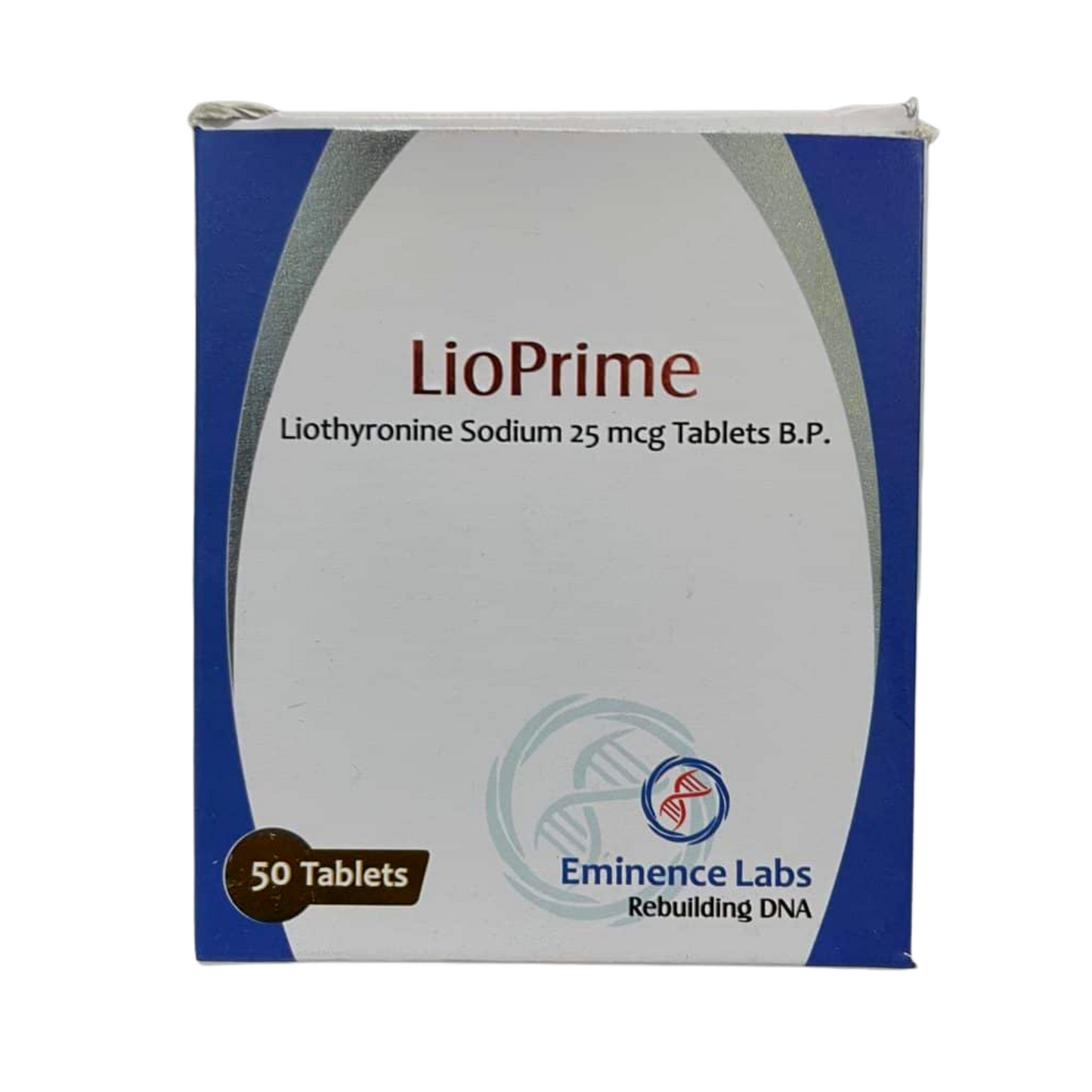 LIOPRIME | Liothyronine Liotironina Cytomel | T3 | 50 pastillas | EMINENCE LABS