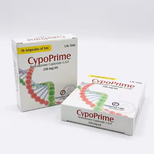 CypoPrime Cipionato de Testosterona 250mg/ml x 10ampollas 10 ml