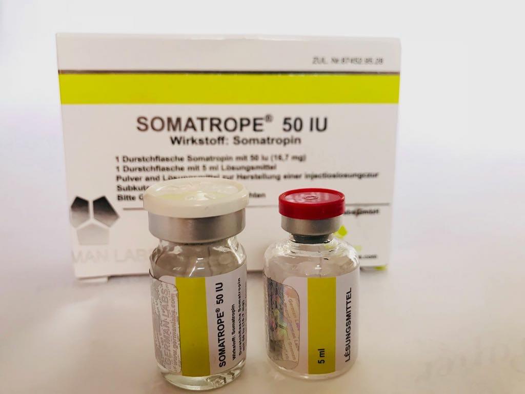 Somatrope | HGH | Hormona de Crecimiento | 50ui | German Labs